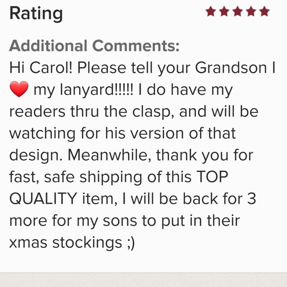 3/$25 Paracord Lanyard made by my Grandson - Picture 6 of 6